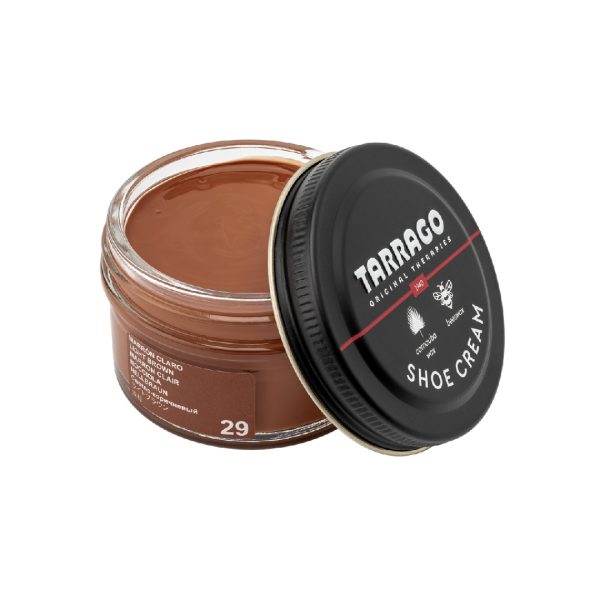 Tarrago shoe cream 50 ml (light brown 29) - βαφή υποδημάτων