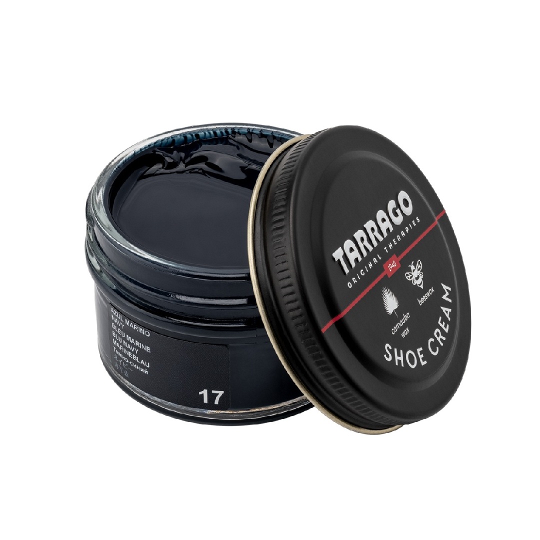 Tarrago shoe cream 50 ml (navy blue 17) - βαφή υποδημάτων