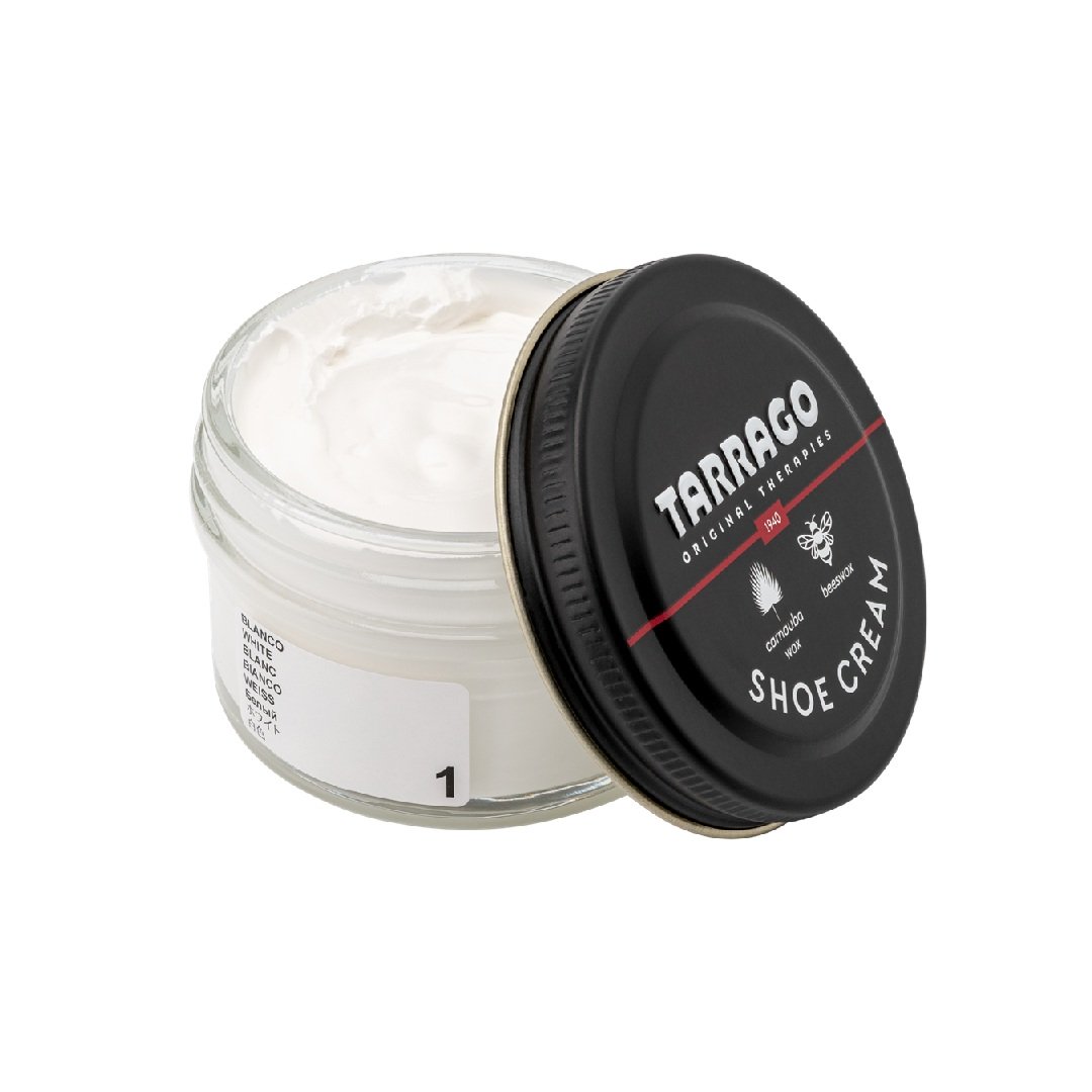 Tarrago-shoe-cream-white-01-1 Tarrago shoe cream 50 ml (white 01) - βαφή υποδημάτων
