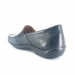 Boxer 15372 (μαύρο δέρμα) ανδρικά slip-on