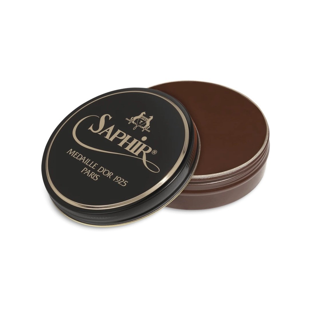 saphir-MdO-pdl-medium-brown-37 Saphir Medaille d’Or, Pâte de Luxe, (medium brown 37) - πάστα γυαλίσματος υποδημάτων