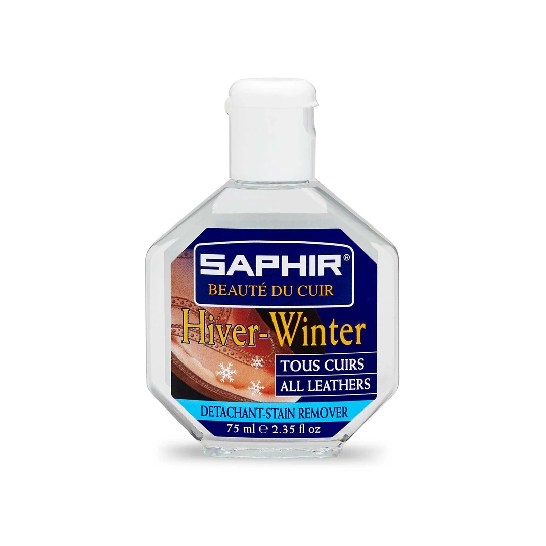 Saphir-Hiver-Winter Saphir Hiver Winter – Καθαριστικό δέρματος για λευκά σημάδια από αλάτι, χιόνι και νερό, 75ml