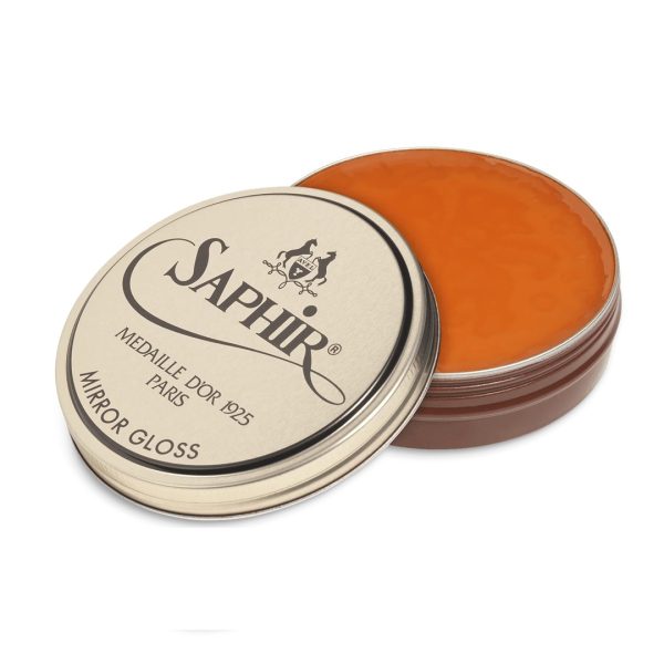 Saphir Médaille d’Or Mirror Gloss 75 ml (light brown 03) - πάστα γυαλίσματος υποδημάτων