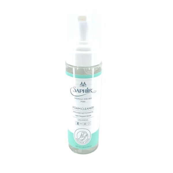 Saphir Médaille d’Or Sneaker Foam Cleaner – Απαλό αφρώδες καθαριστικό για δέρμα λείο ή suede & υφάσματα, 200ml