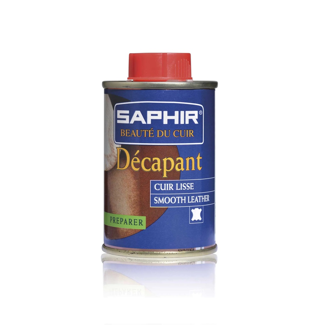 saphir-decapant-100 Saphir Décapant - αφαιρετικό βαφής και βερνικιού για δέρμα, 100ml