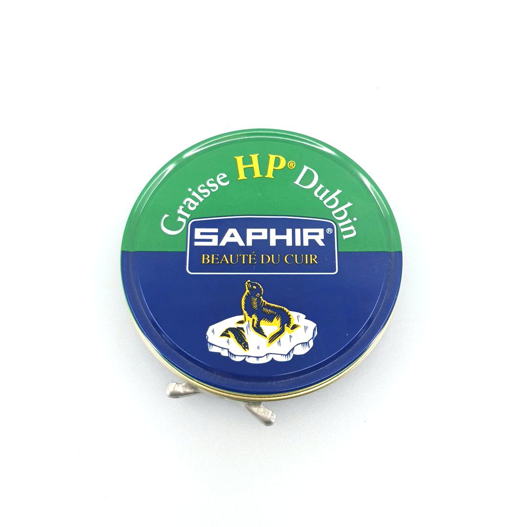 saphir-graisse-hp-dubbin-black-1 Graisse HP® 100 ml (μαύρο) - λίπος προστασίας και αδιαβροχοποίησης υποδημάτων