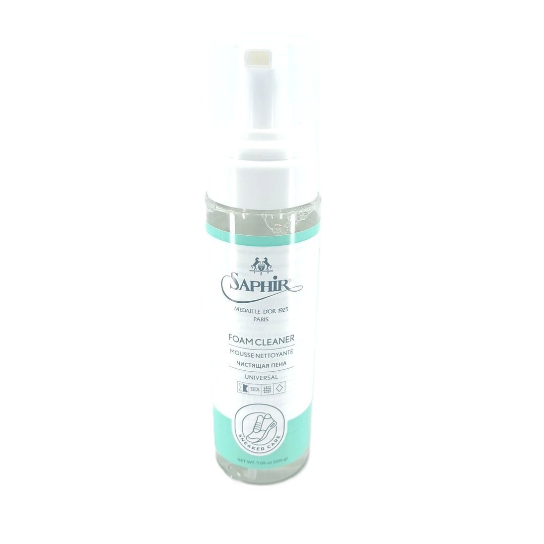 Saphir Médaille d’Or Sneaker Foam Cleaner – Απαλό αφρώδες καθαριστικό για δέρμα λείο ή suede & υφάσματα, 200ml