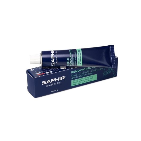 Saphir Crème Rénovatrice 25 ml (μαύρο 01), κρέμα επαναχρωματισμού & αναδόμησης δερμάτινων ειδών
