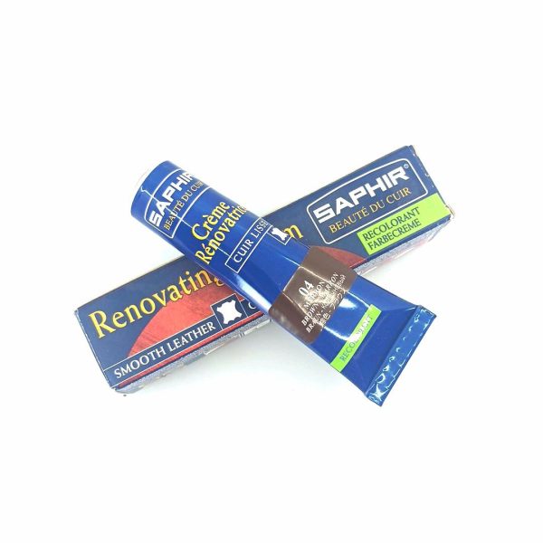 Saphir Crème Rénovatrice 25 ml (brown 04), κρέμα επαναχρωματισμού & αναδόμησης δερμάτινων ειδών