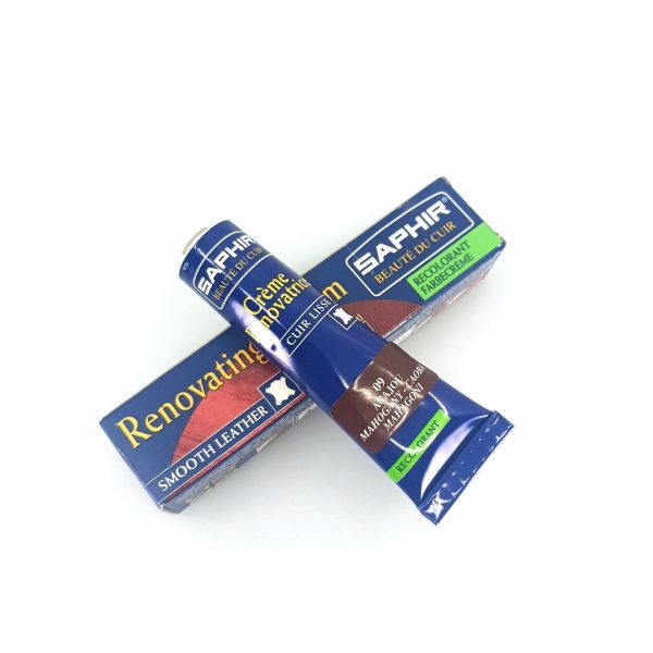 Saphir Crème Rénovatrice 25 ml (mahogany 09), κρέμα επαναχρωματισμού & αναδόμησης δερμάτινων ειδών