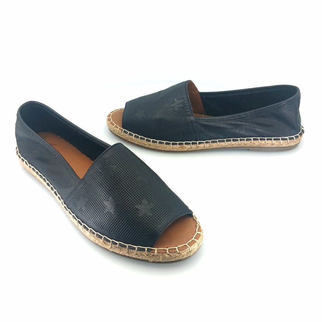 Boxer 98148 (μαύρο δέρμα) espadrilles
