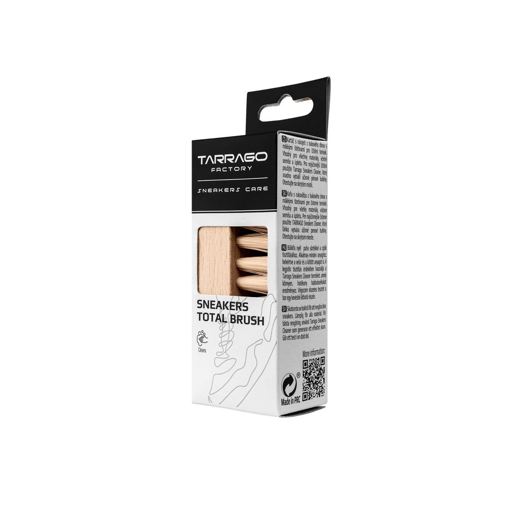 Tarrago Sneaker Care, Total Brush, βούρτσα καθαρισμού, small (95x30x40 mm)