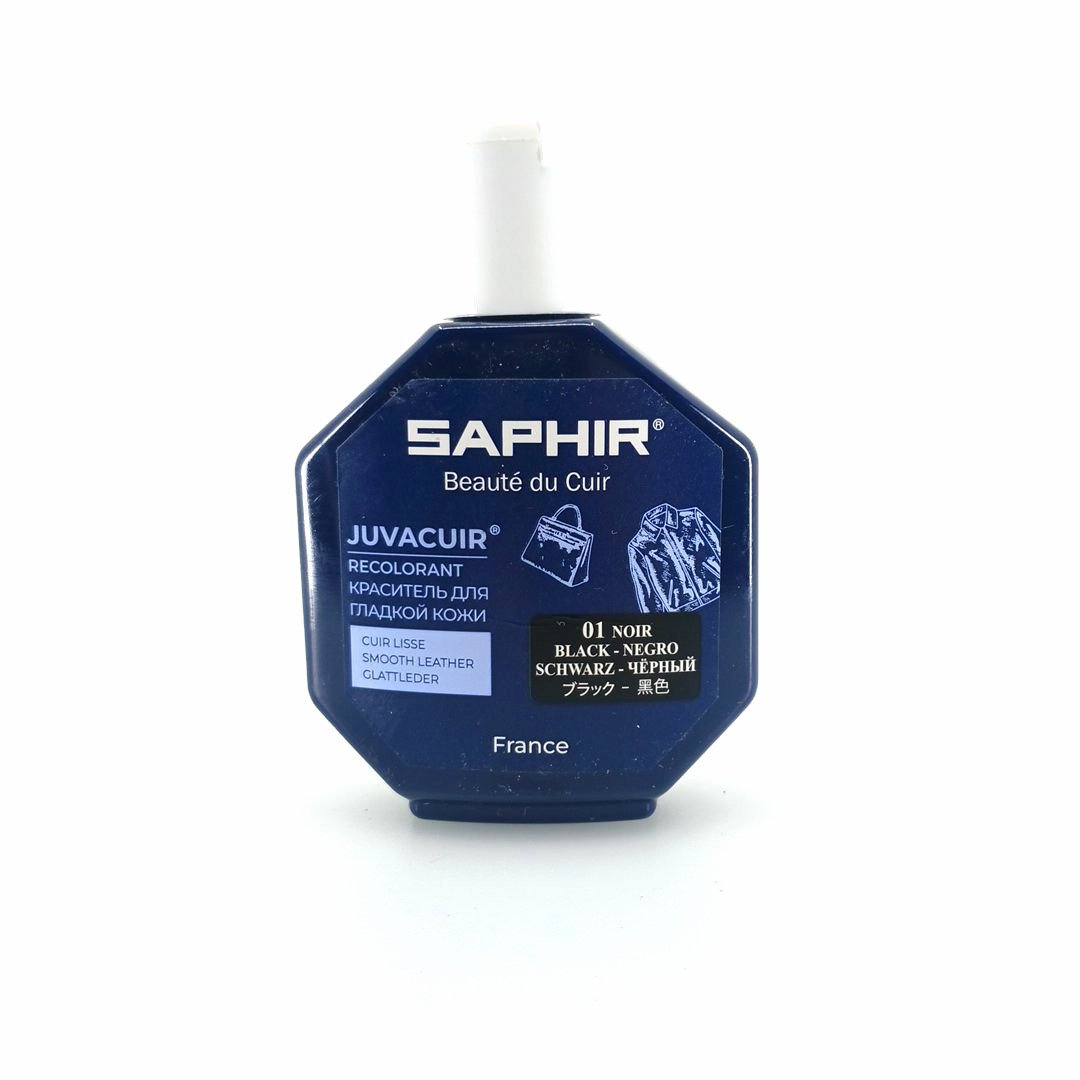 saphir-juvacuir-black-01-1 Saphir Juvacuir – Κρέμα επαναχρωματισμού δέρματος για άψογη αναζωογόνηση (μαύρο 01) , 75ml