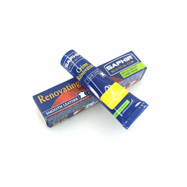 Saphir Crème Rénovatrice 25 ml (color: 53 yellow), κρέμα επαναχρωματισμού & αναδόμησης δερμάτινων ειδών