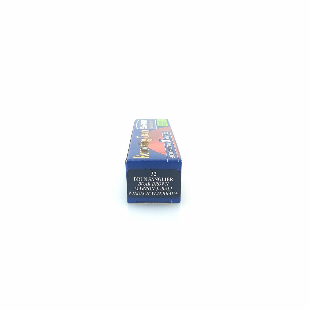 Saphir Crème Rénovatrice 25 ml (color: 32 boar brown), κρέμα επαναχρωματισμού & αναδόμησης δερμάτινων ειδών