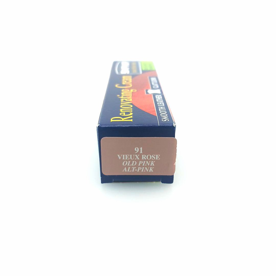 Saphir Crème Rénovatrice 25 ml (color: 91 old pink), κρέμα επαναχρωματισμού & αναδόμησης δερμάτινων ειδών