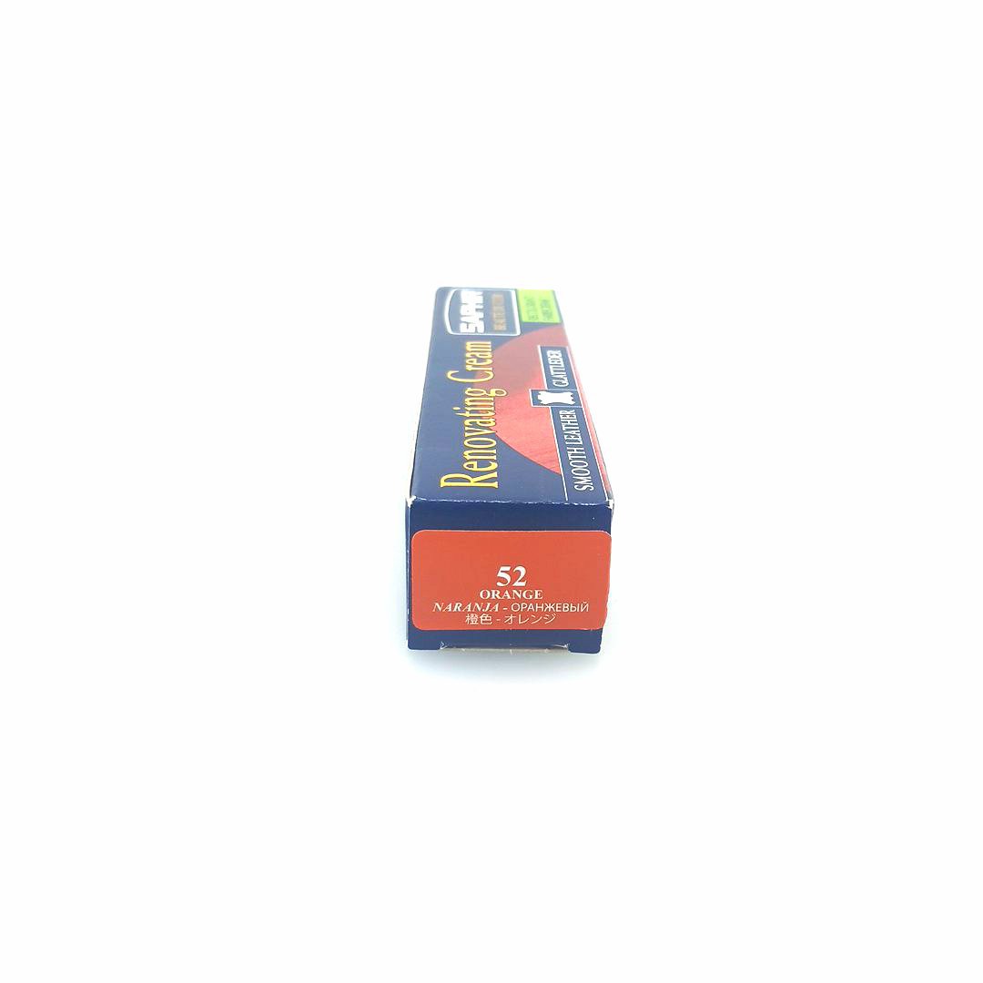 Saphir Crème Rénovatrice 25 ml (color: 52 orange), κρέμα επαναχρωματισμού & αναδόμησης δερμάτινων ειδών