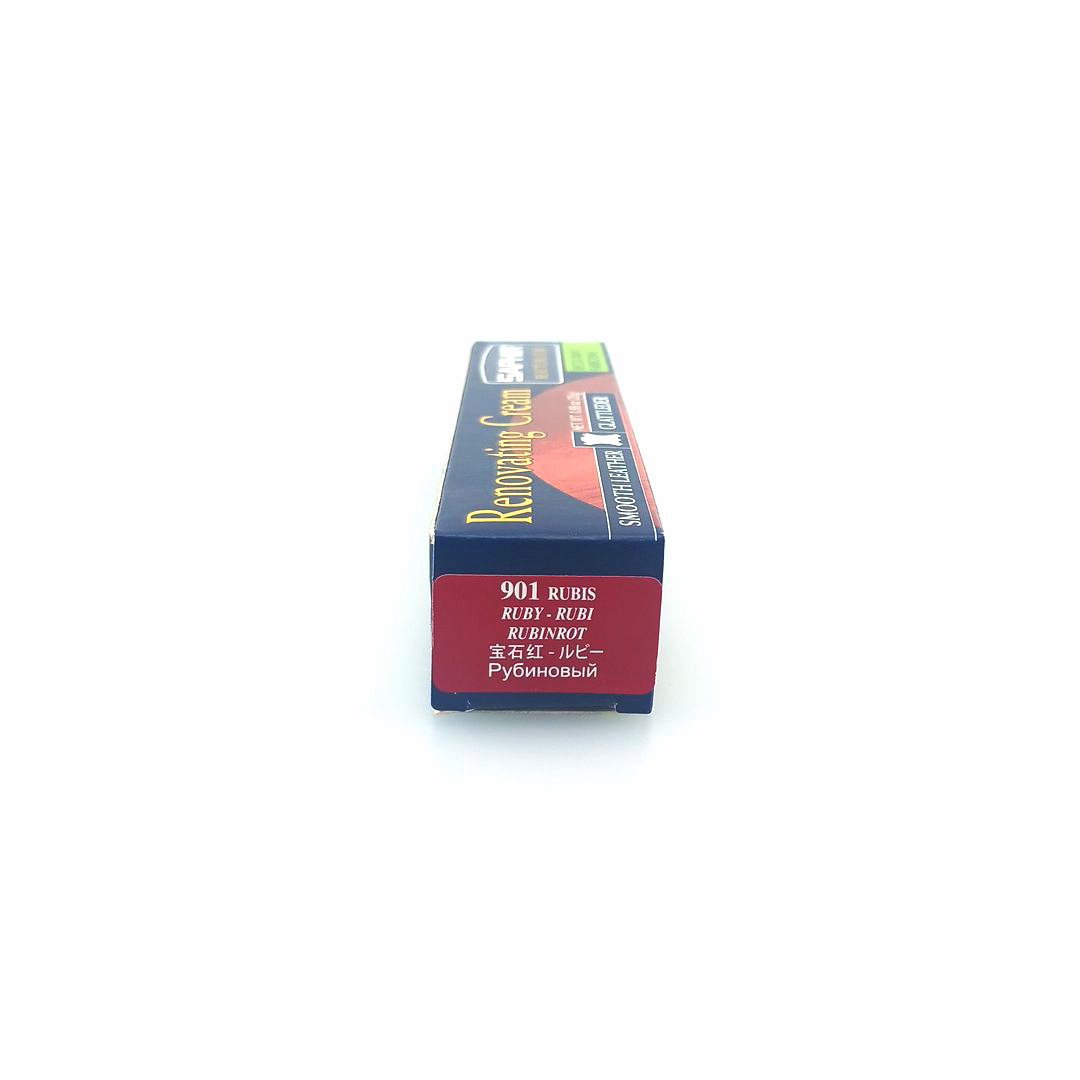 Saphir Crème Rénovatrice 25 ml (color: 901 ruby red), κρέμα επαναχρωματισμού & αναδόμησης δερμάτινων ειδών