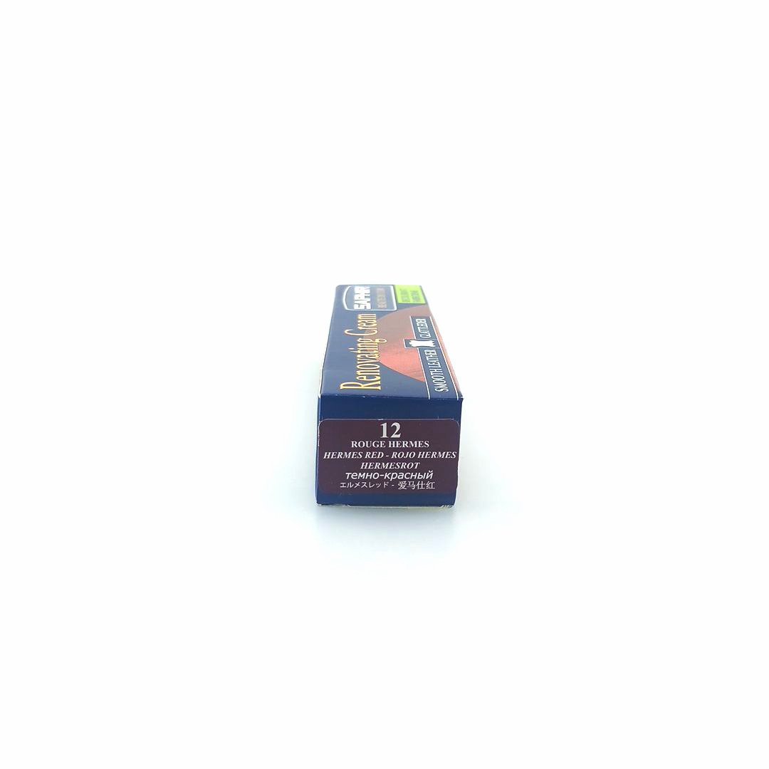 Saphir Crème Rénovatrice 25 ml (color: 12 hermes red), κρέμα επαναχρωματισμού & αναδόμησης δερμάτινων ειδών