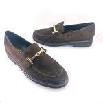 Gabor 75.211.18 horsebit loafers (καφέ chevreau δέρμα)