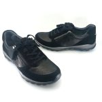 Gabor rolling soft 76.968.37 γυναικεία sneakers (μαύρο δέρμα chevreau)