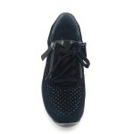 Gabor rolling soft 76.968.87 γυναικεία sneakers (μαύρο δέρμα chevreau)