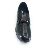 IMAC 858200 (μαύρο λουστρίνι) γυναικεία sneakers