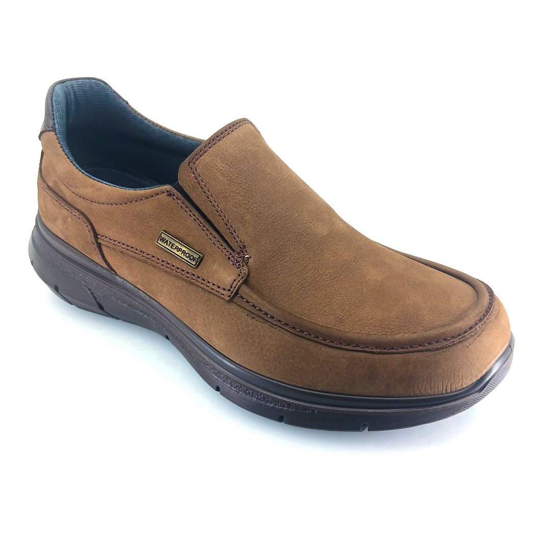 luisetti-36118-brown-nubuck-1 Luisetti 36118 (καφέ nubuck) ανδρικά slip-on