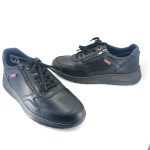 Luisetti 36216 (μαύρο δέρμα) ανδρικά sneakers