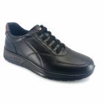 Luisetti 36217 (μαύρο δέρμα ) ανδρικά sneakers
