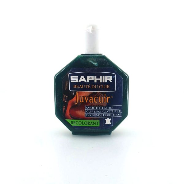 Saphir Juvacuir – Κρέμα επαναχρωματισμού δέρματος για άψογη αναζωογόνηση (dark green 20), 75ml