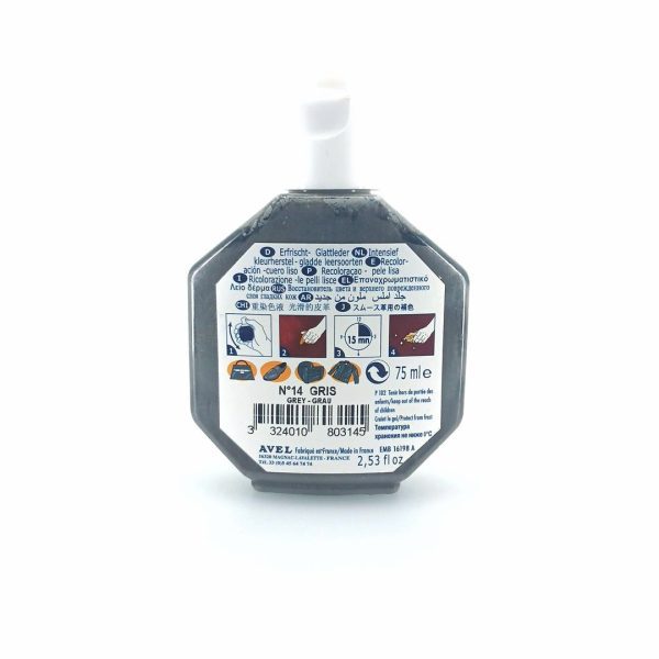 Saphir Juvacuir – Κρέμα επαναχρωματισμού δέρματος για άψογη αναζωογόνηση (grey 14), 75ml
