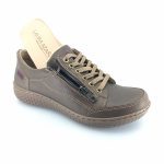 Laura Azana 28103 (taupe δέρμα) γυναικεία sneakers
