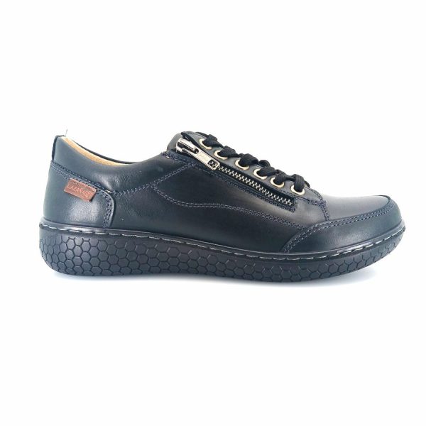 Laura Azana 28103 (μαύρο δέρμα) γυναικεία sneakers