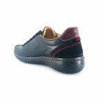 Laura Azana 28101 (μαύρο δέρμα) γυναικεία sneakers