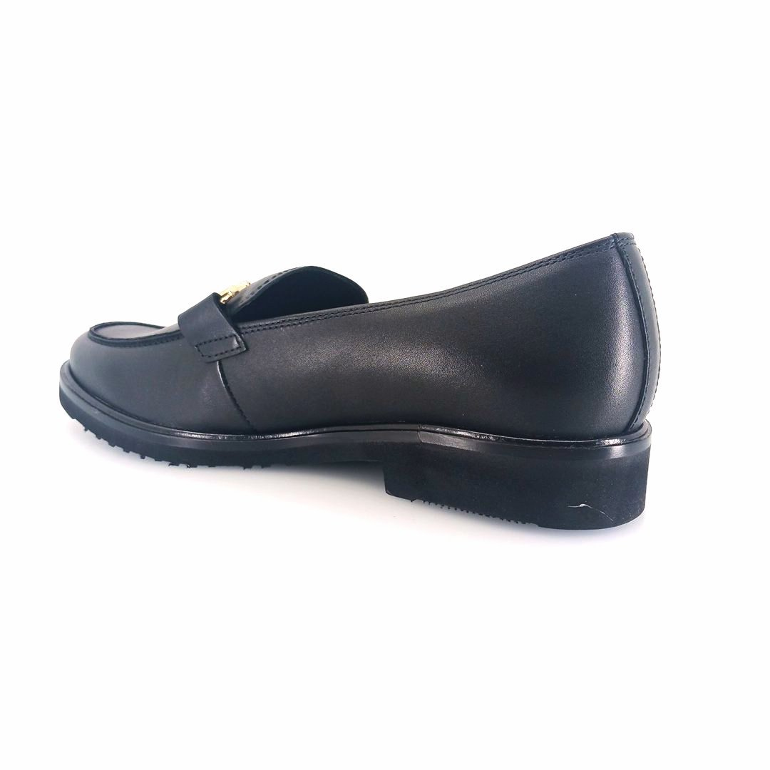 Gabor 75.211.27 horsebit loafers (μαύρο δέρμα)