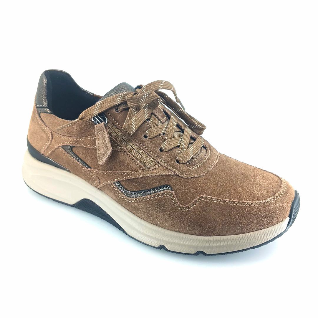 Gabor rolling soft 76.896.45 γυναικεία sneakers (καφέ φουντουκί)