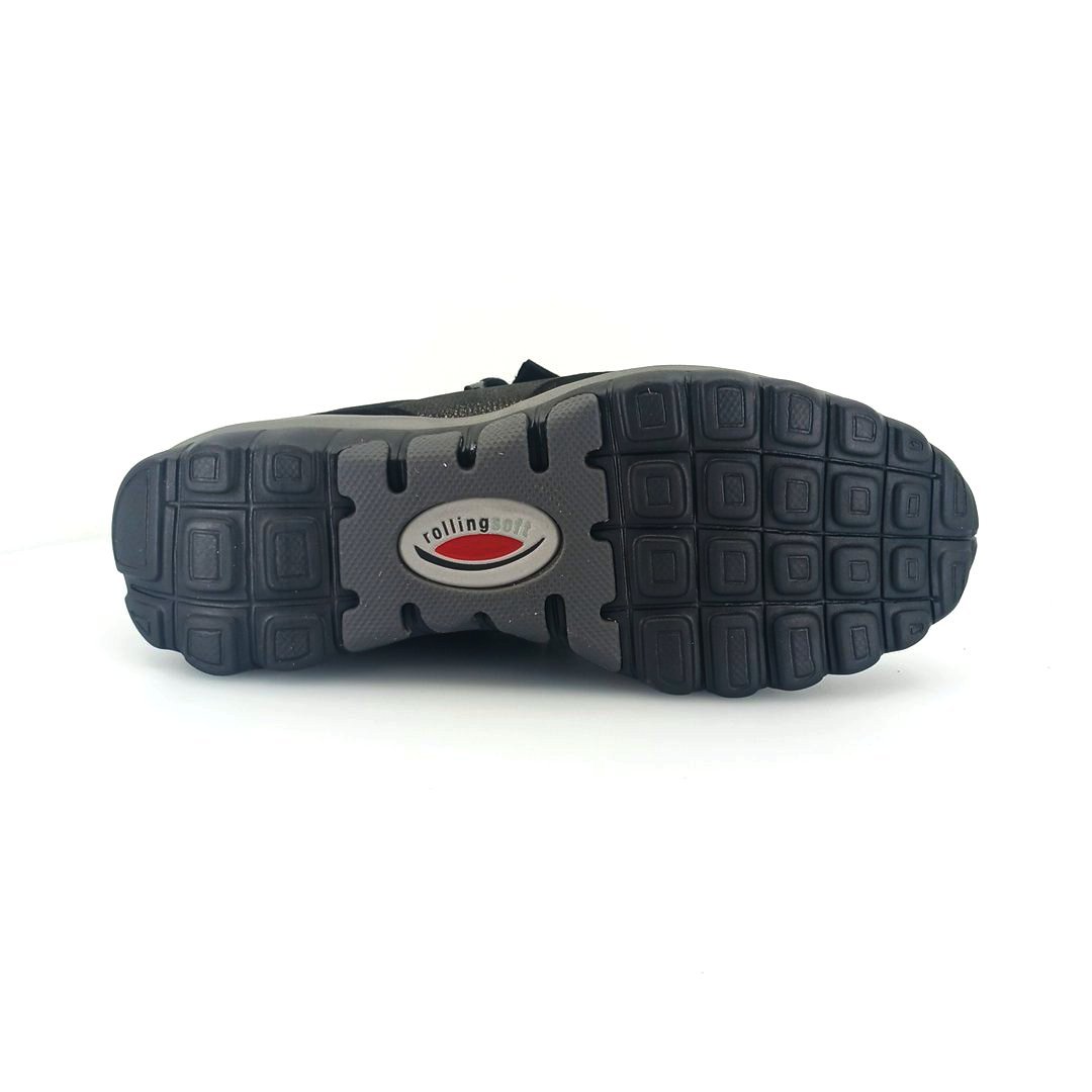 76.968.37 γυναικεία sneakers (μαύρο δέρμα chevreau)