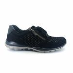 Gabor rolling soft 76.968.87 γυναικεία sneakers (μαύρο δέρμα chevreau)