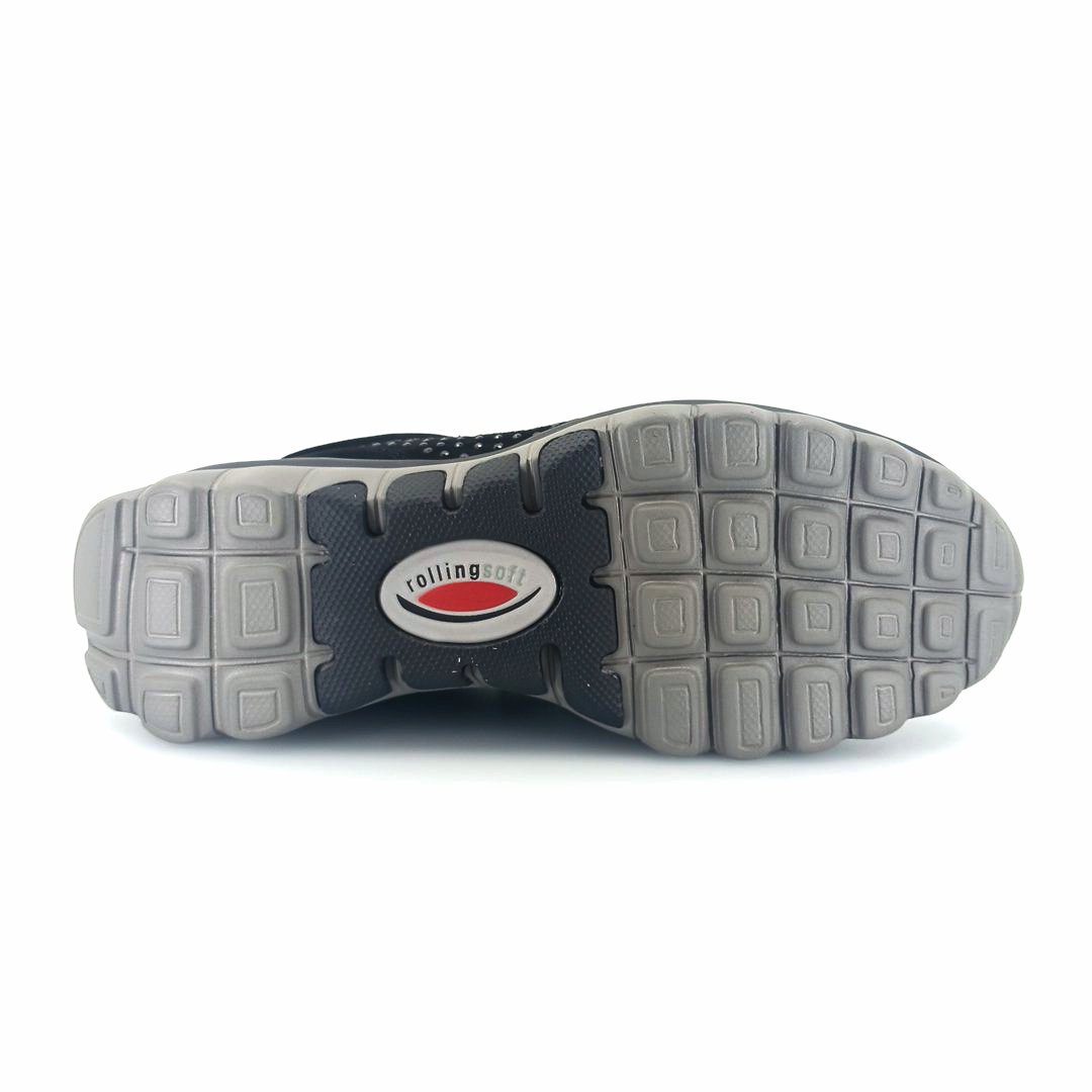 Gabor rolling soft 76.968.87 γυναικεία sneakers (μαύρο δέρμα chevreau)