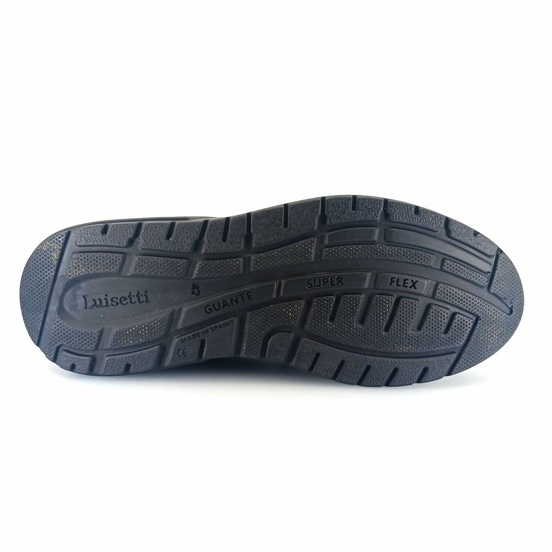 Luisetti 36216 (μαύρο δέρμα) ανδρικά sneakers