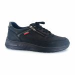 Luisetti 36216 (μαύρο δέρμα nubuck) ανδρικά sneakers