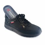 Luisetti 36216 (μαύρο δέρμα nubuck) ανδρικά sneakers