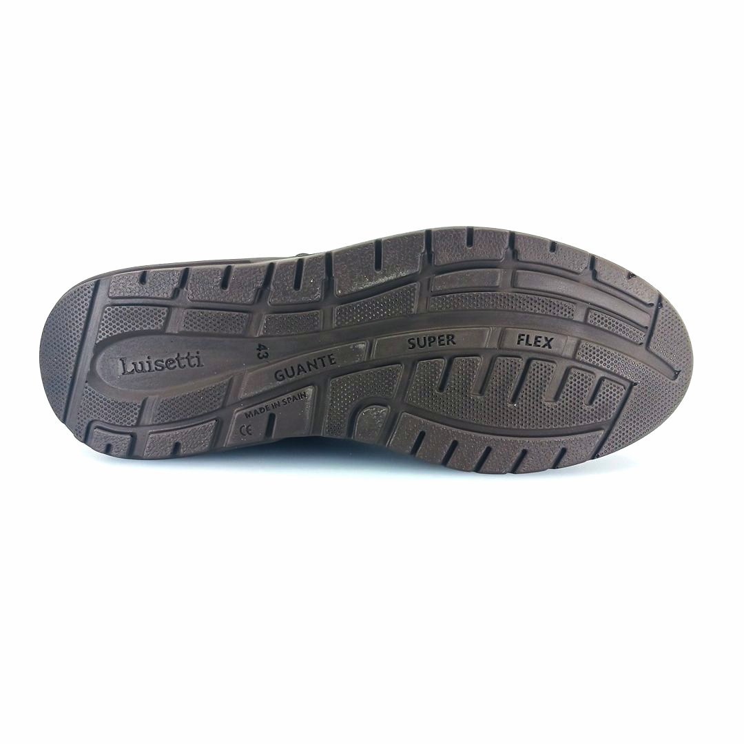 Luisetti 36216 (καφέ δέρμα) ανδρικά sneakers