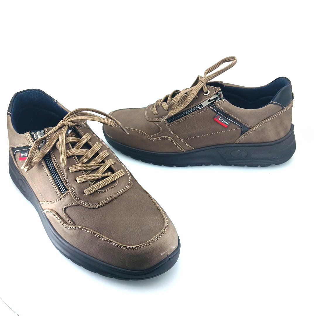 Luisetti 36216 (taupe δέρμα) ανδρικά sneakers