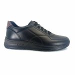 Luisetti 36217 (μαύρο δέρμα ) ανδρικά sneakers