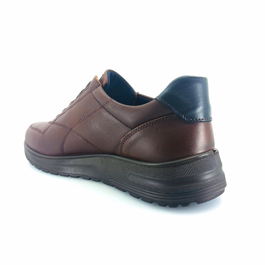 Luisetti 36217 (καφέ κονιάκ δέρμα ) ανδρικά sneakers