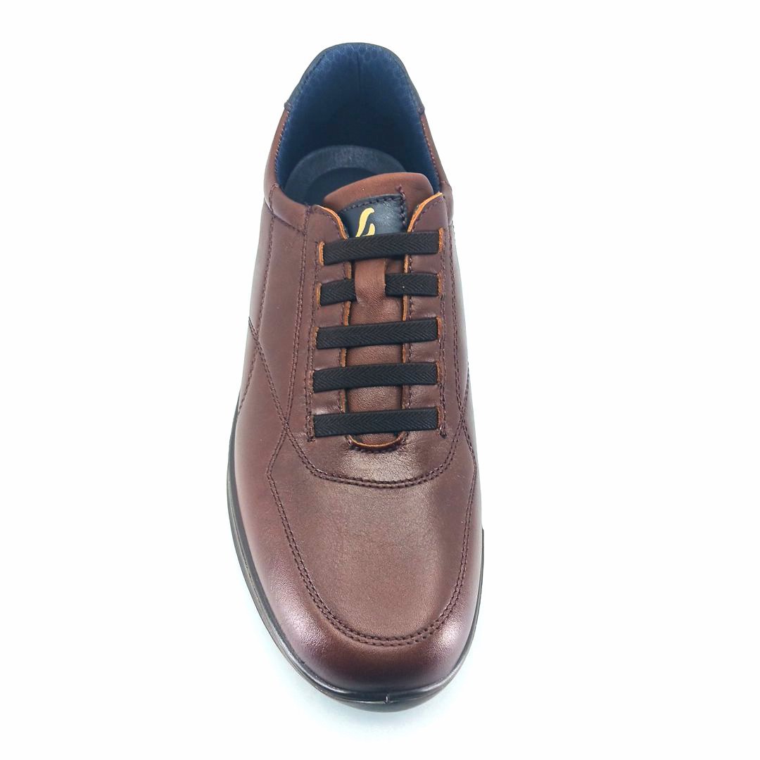 Luisetti 36217 (καφέ κονιάκ δέρμα ) ανδρικά sneakers