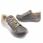 Laura Azana 28103 (taupe δέρμα) γυναικεία sneakers