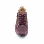 Laura Azana 28103 (μπορντώ δέρμα) γυναικεία sneakers